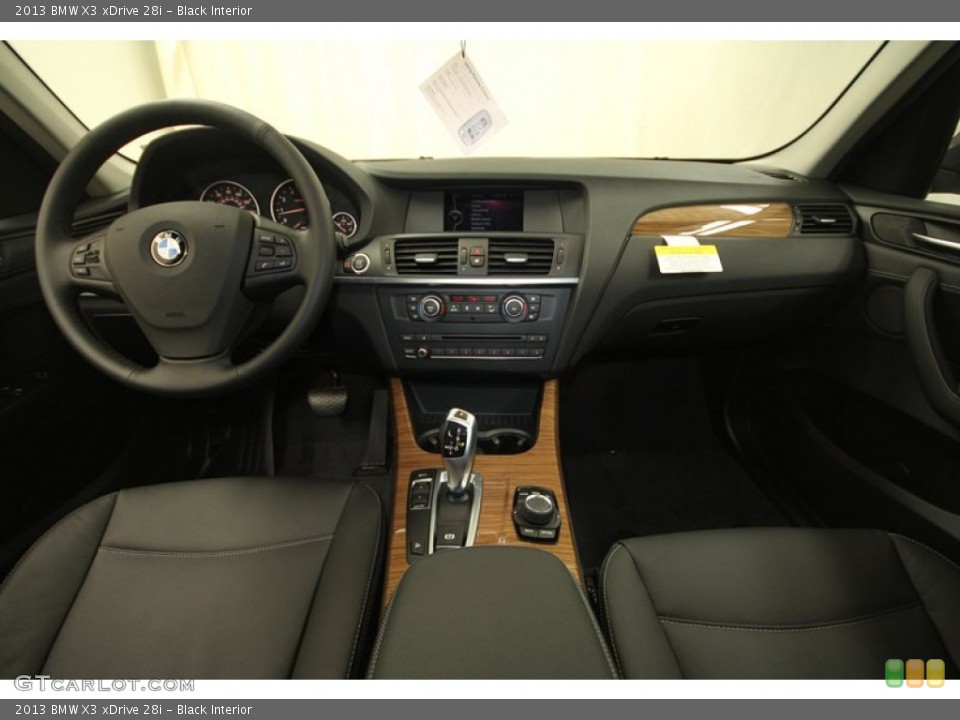 Black Interior Dashboard for the 2013 BMW X3 xDrive 28i #73346376