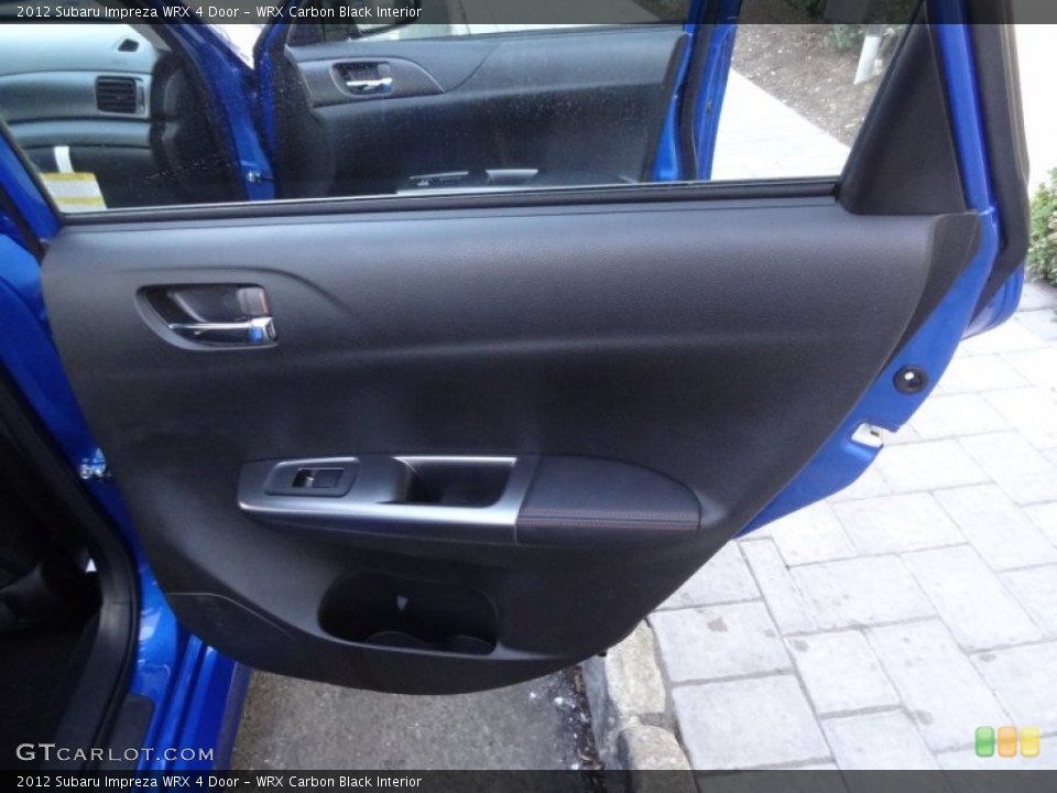 WRX Carbon Black Interior Door Panel for the 2012 Subaru Impreza WRX 4 Door #73348854