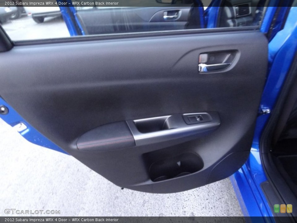 WRX Carbon Black Interior Door Panel for the 2012 Subaru Impreza WRX 4 Door #73348874