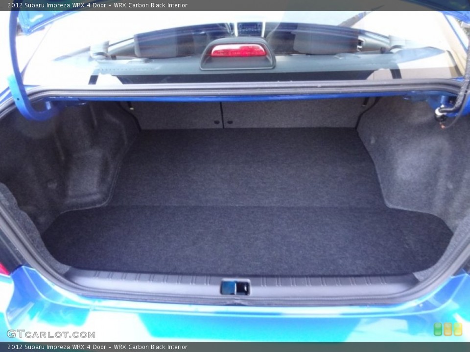 WRX Carbon Black Interior Trunk for the 2012 Subaru Impreza WRX 4 Door #73349001