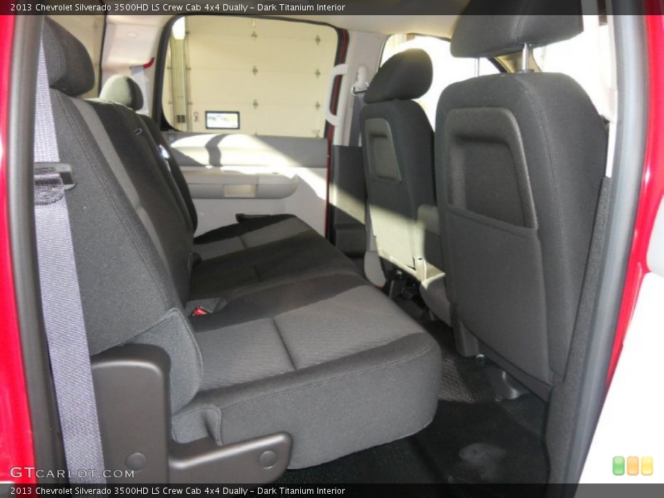 Dark Titanium Interior Rear Seat for the 2013 Chevrolet Silverado 3500HD LS Crew Cab 4x4 Dually #73349321