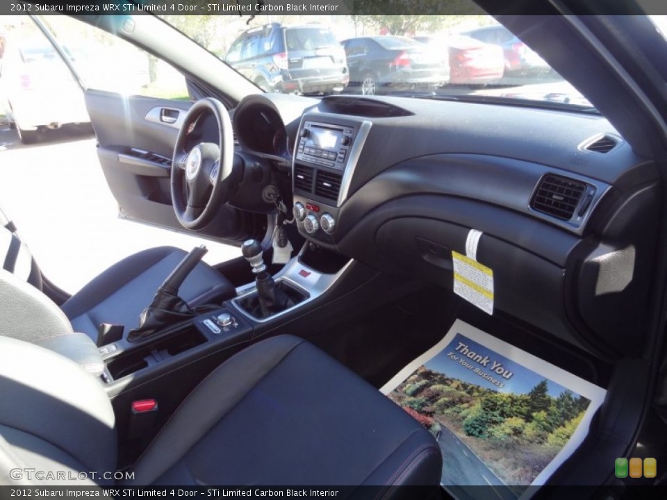 STi Limited Carbon Black Interior Photo for the 2012 Subaru Impreza WRX STi Limited 4 Door #73349645