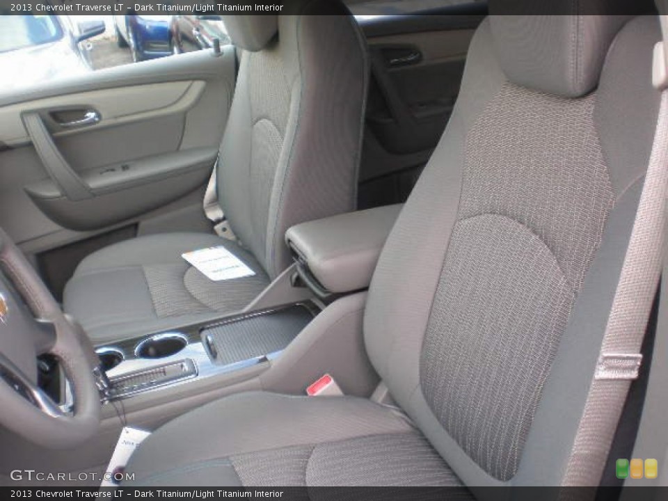 Dark Titanium/Light Titanium Interior Front Seat for the 2013 Chevrolet Traverse LT #73350403