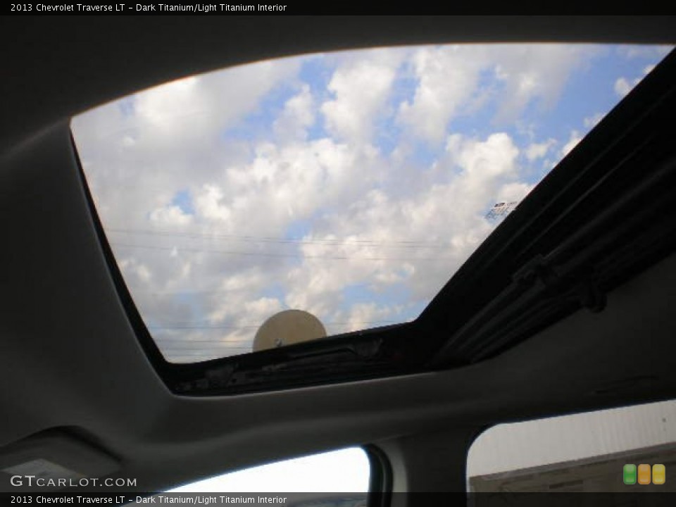 Dark Titanium/Light Titanium Interior Sunroof for the 2013 Chevrolet Traverse LT #73350421