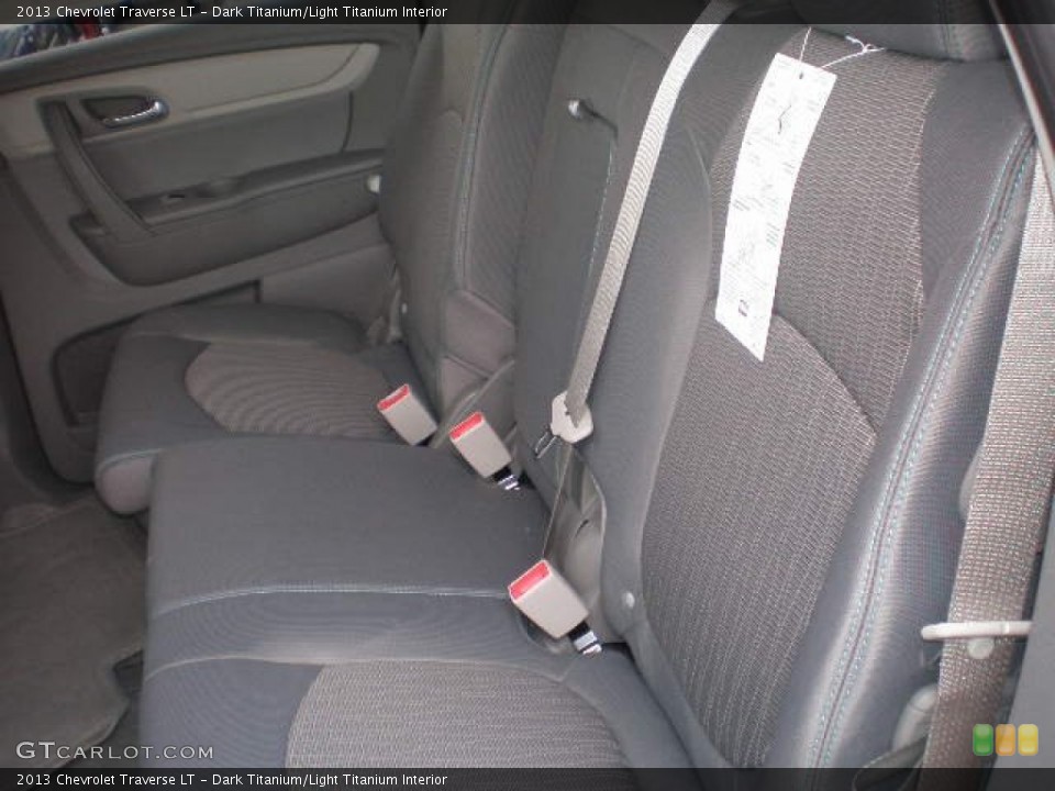 Dark Titanium/Light Titanium Interior Rear Seat for the 2013 Chevrolet Traverse LT #73350446