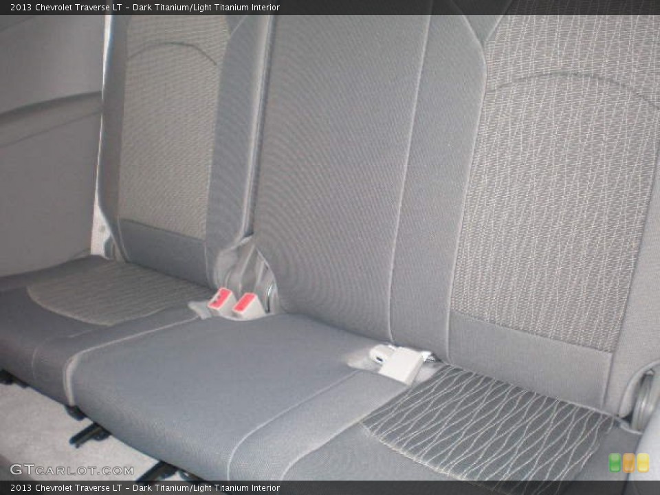 Dark Titanium/Light Titanium Interior Rear Seat for the 2013 Chevrolet Traverse LT #73350479