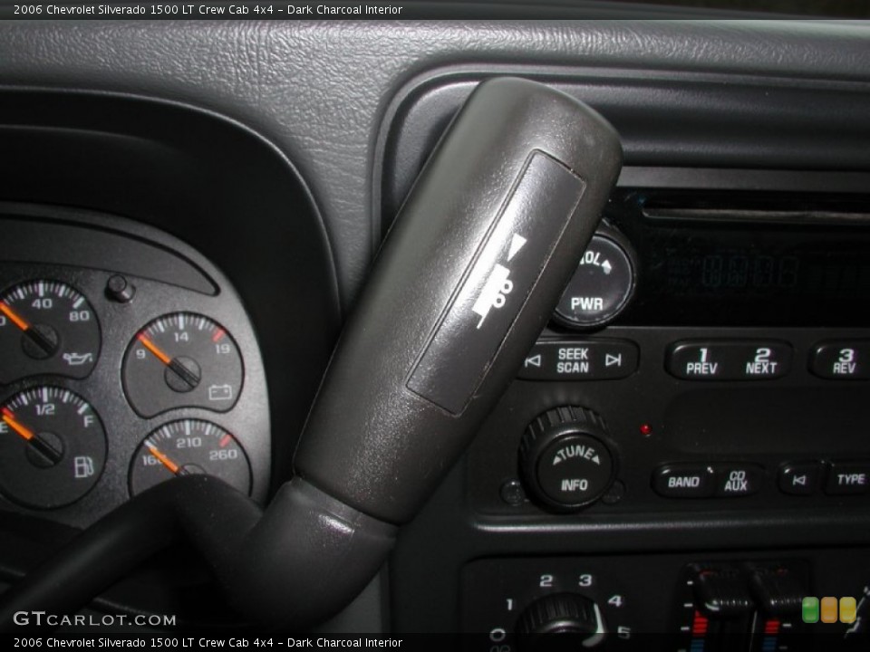 Dark Charcoal Interior Transmission for the 2006 Chevrolet Silverado 1500 LT Crew Cab 4x4 #73350569