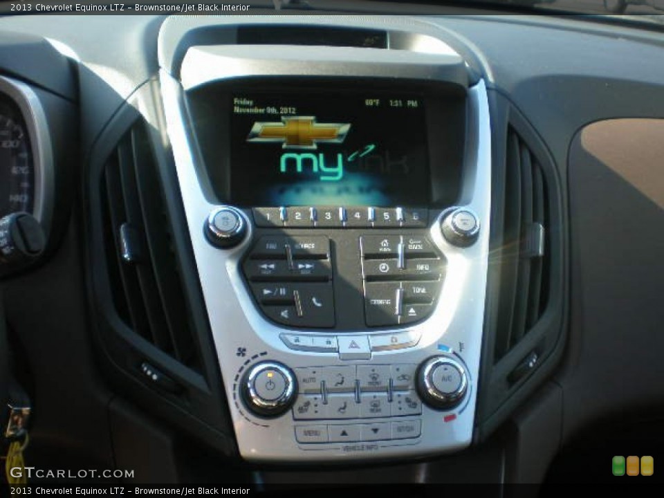 Brownstone/Jet Black Interior Controls for the 2013 Chevrolet Equinox LTZ #73351256