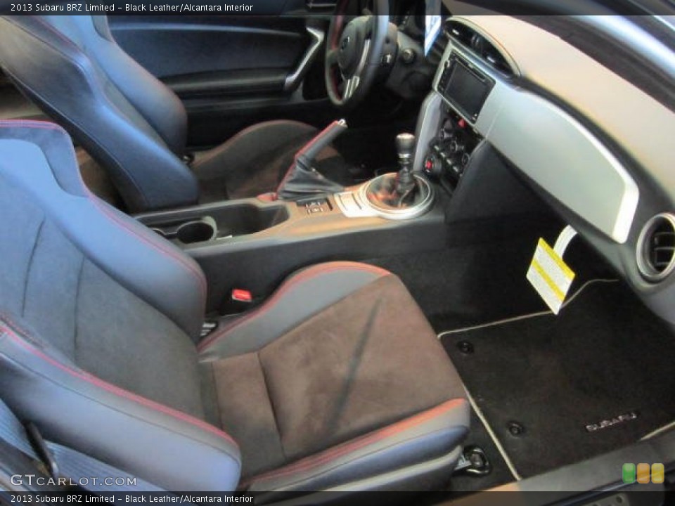 Black Leather/Alcantara Interior Photo for the 2013 Subaru BRZ Limited #73352840