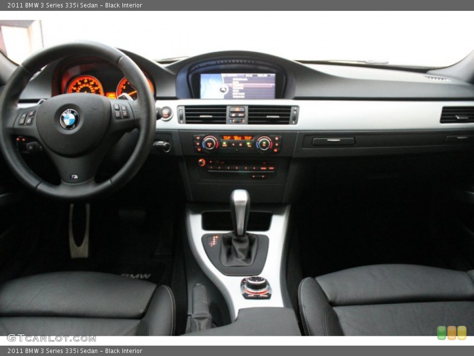 Black Interior Dashboard for the 2011 BMW 3 Series 335i Sedan #73354460