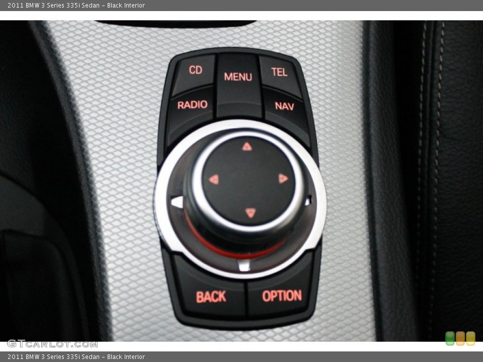 Black Interior Controls for the 2011 BMW 3 Series 335i Sedan #73354739