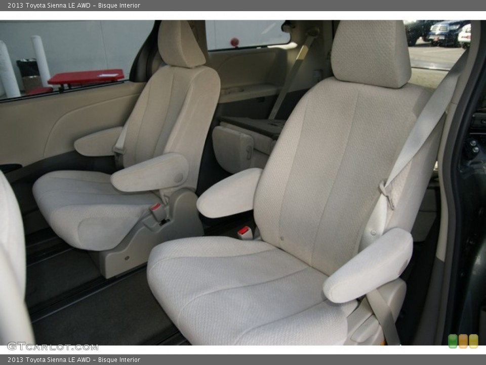 Bisque Interior Rear Seat for the 2013 Toyota Sienna LE AWD #73359818