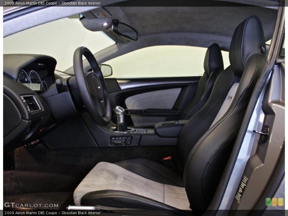 Obsidian Black Interior Photo for the 2009 Aston Martin DBS Coupe #73360645