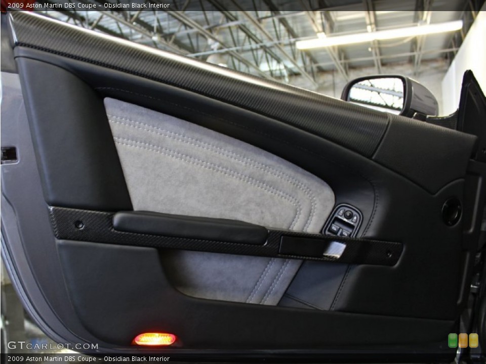Obsidian Black Interior Door Panel for the 2009 Aston Martin DBS Coupe #73360981