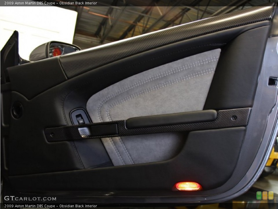 Obsidian Black Interior Door Panel for the 2009 Aston Martin DBS Coupe #73361006