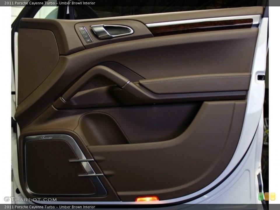 Umber Brown Interior Door Panel for the 2011 Porsche Cayenne Turbo #73362863