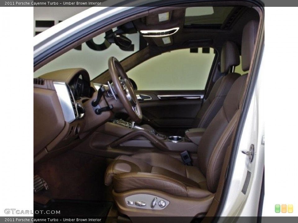 Umber Brown Interior Photo for the 2011 Porsche Cayenne Turbo #73362875