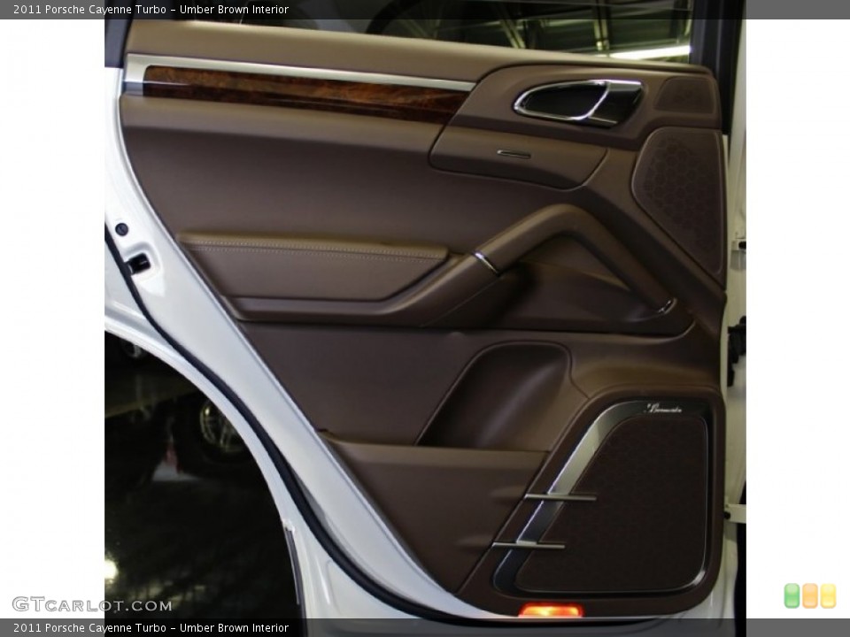 Umber Brown Interior Door Panel for the 2011 Porsche Cayenne Turbo #73363157