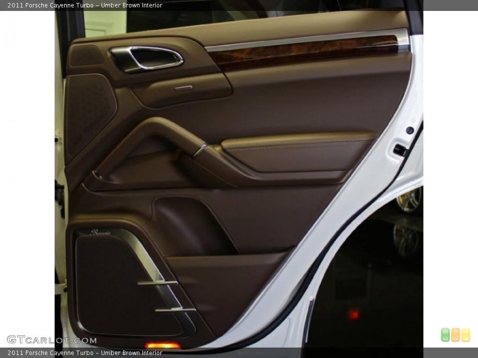 Umber Brown Interior Door Panel for the 2011 Porsche Cayenne Turbo #73363180