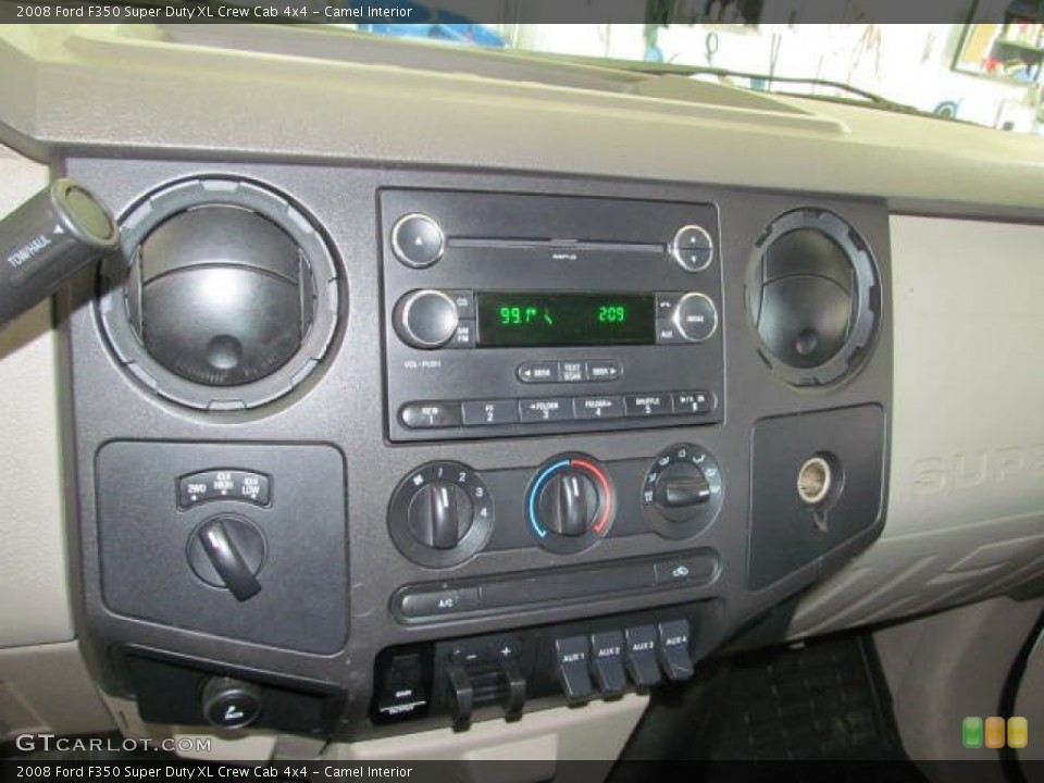 Camel Interior Controls for the 2008 Ford F350 Super Duty XL Crew Cab 4x4 #73364791