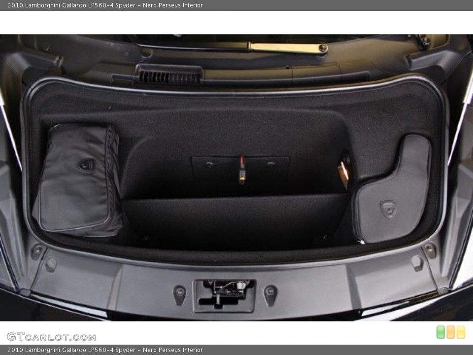 Nero Perseus Interior Trunk for the 2010 Lamborghini Gallardo LP560-4 Spyder #73364969