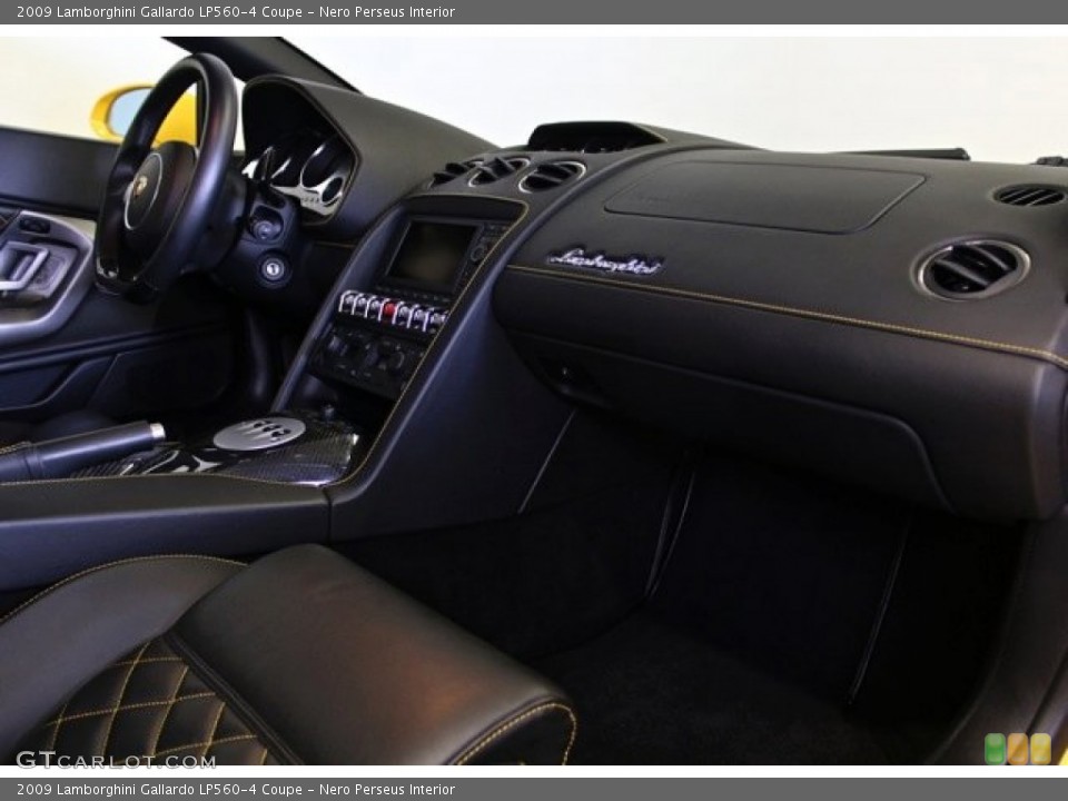 Nero Perseus Interior Dashboard for the 2009 Lamborghini Gallardo LP560-4 Coupe #73365623