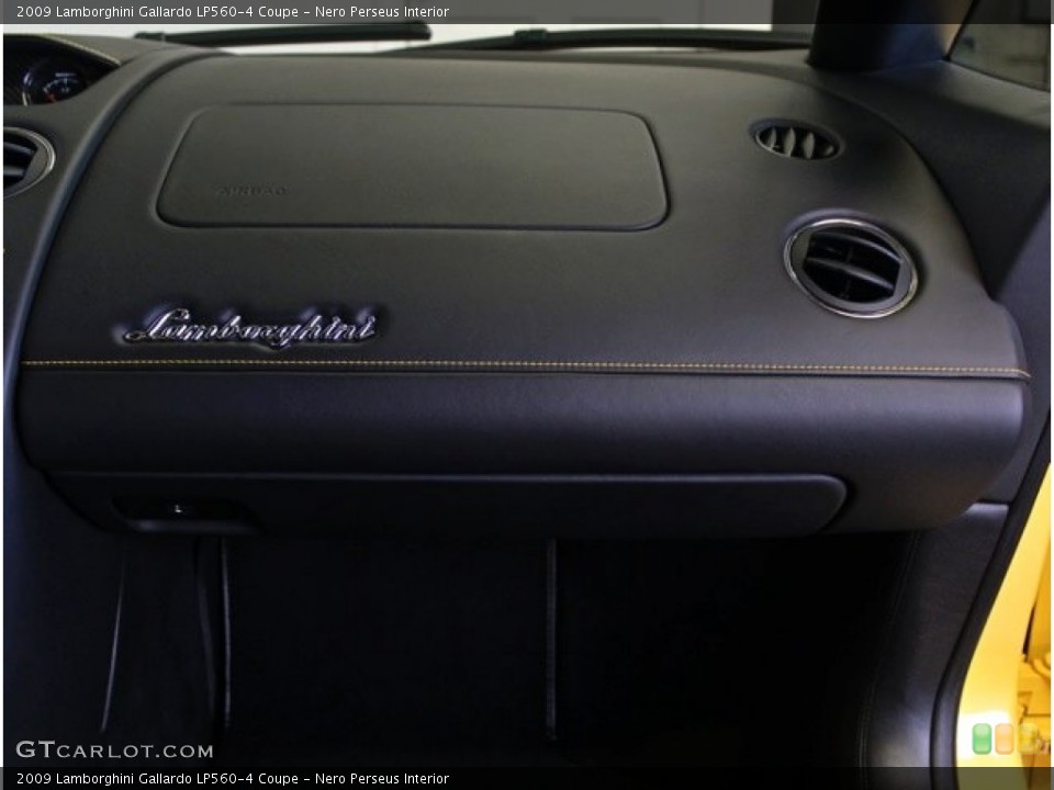 Nero Perseus Interior Dashboard for the 2009 Lamborghini Gallardo LP560-4 Coupe #73365653