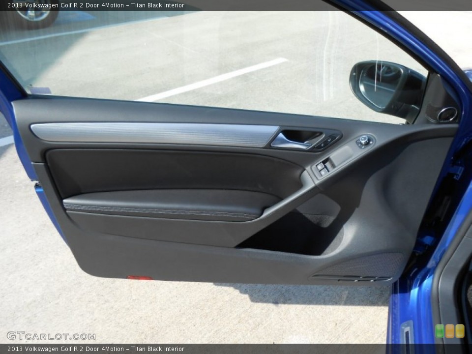 Titan Black Interior Door Panel for the 2013 Volkswagen Golf R 2 Door 4Motion #73365764