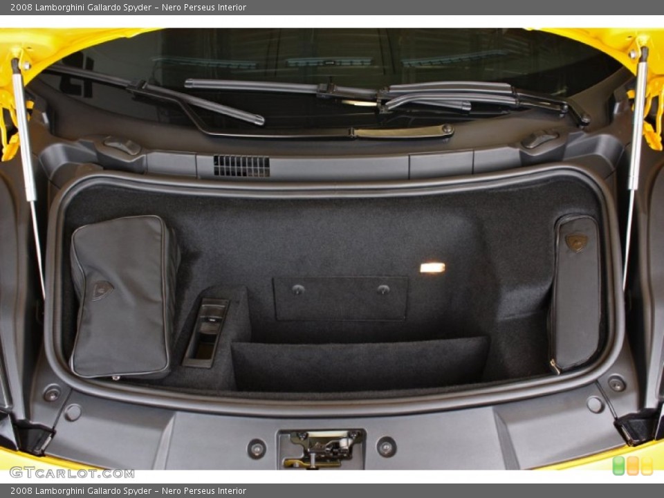 Nero Perseus Interior Trunk for the 2008 Lamborghini Gallardo Spyder #73366196