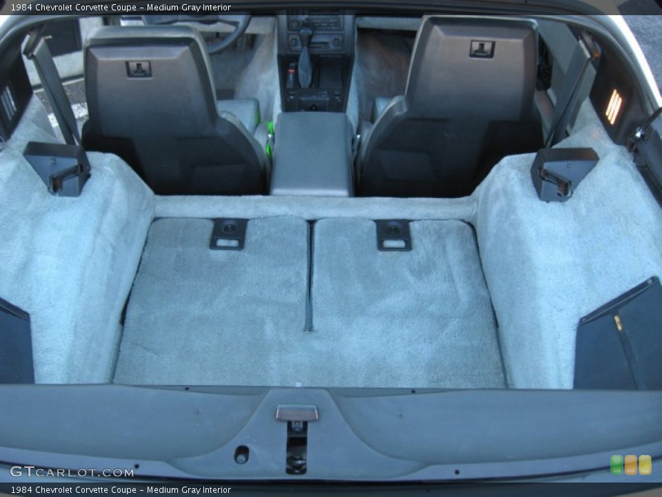 Medium Gray Interior Trunk for the 1984 Chevrolet Corvette Coupe #73370611