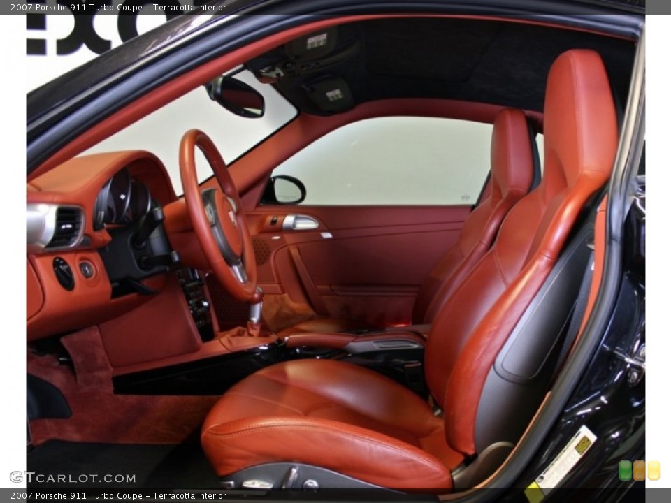 Terracotta Interior Photo for the 2007 Porsche 911 Turbo Coupe #73370891