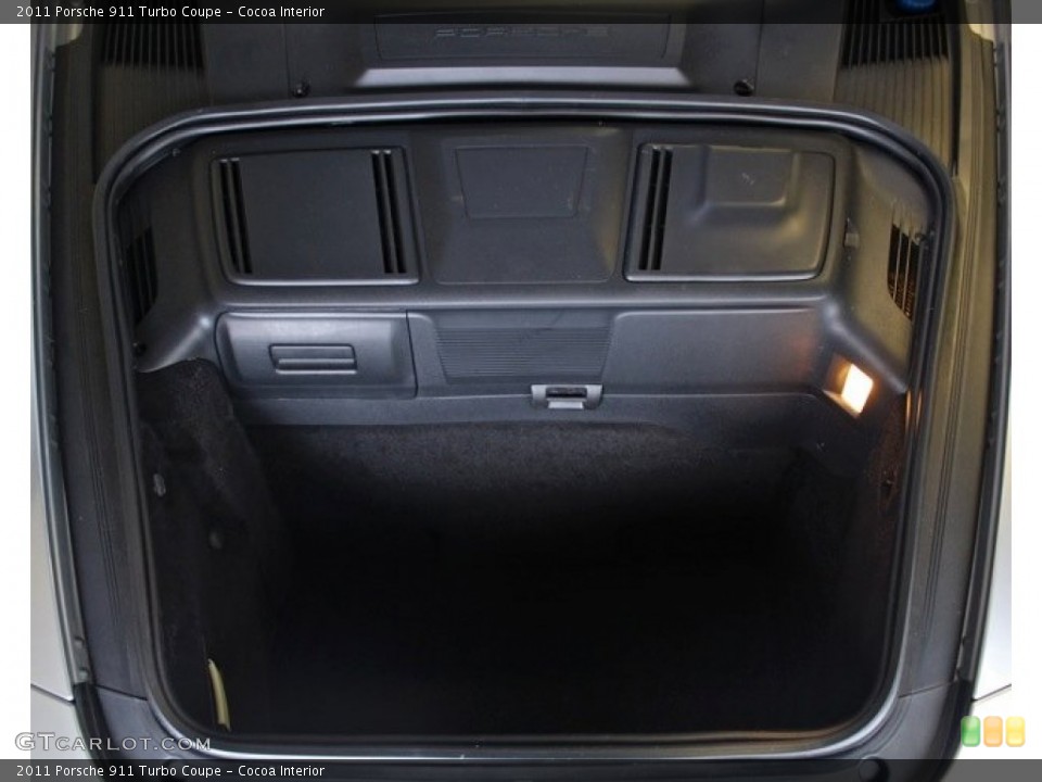Cocoa Interior Trunk for the 2011 Porsche 911 Turbo Coupe #73372250