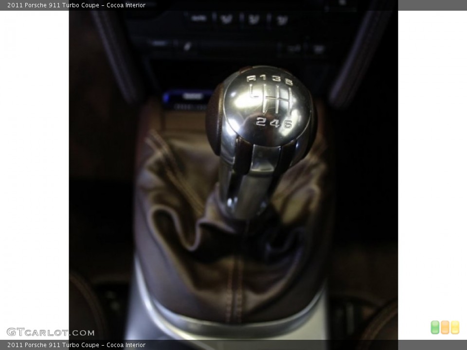 Cocoa Interior Transmission for the 2011 Porsche 911 Turbo Coupe #73372553