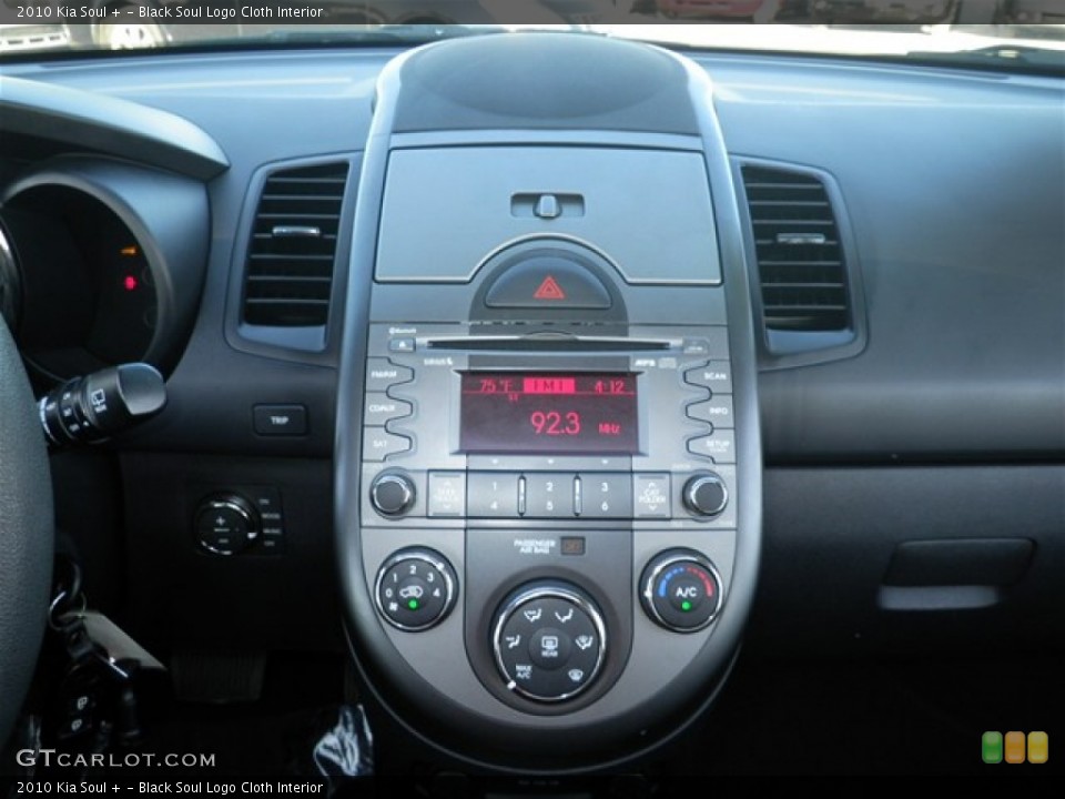 Black Soul Logo Cloth Interior Controls for the 2010 Kia Soul + #73372871