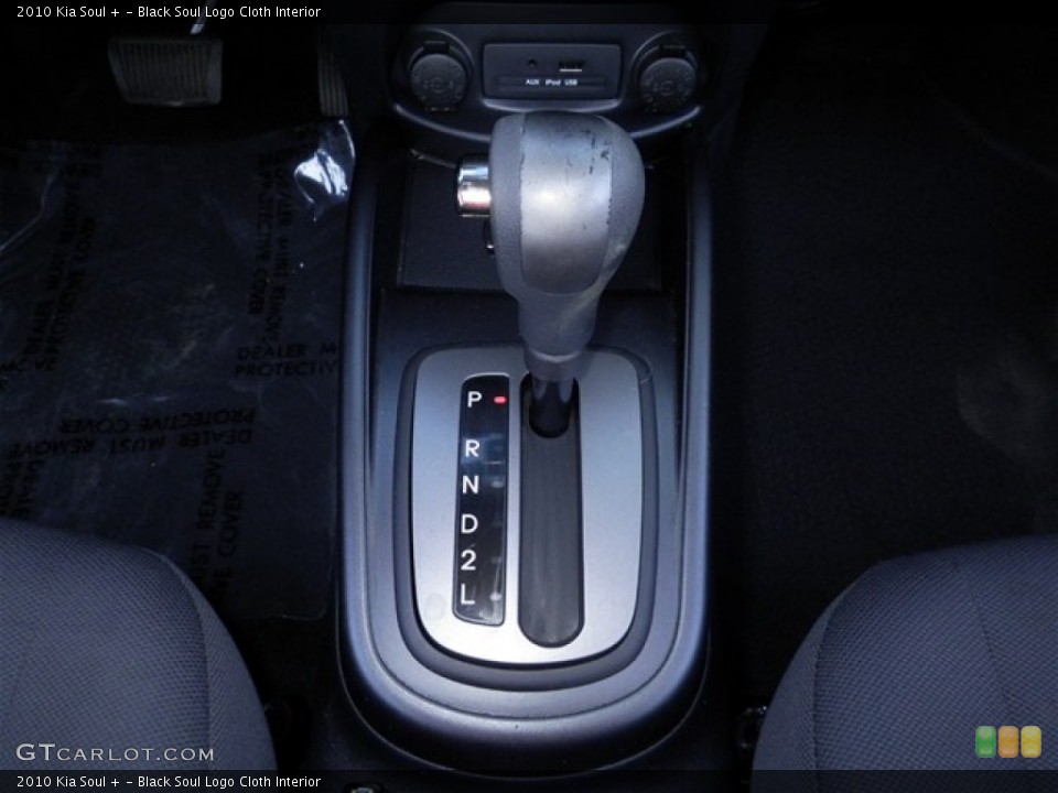 Black Soul Logo Cloth Interior Transmission for the 2010 Kia Soul + #73372887