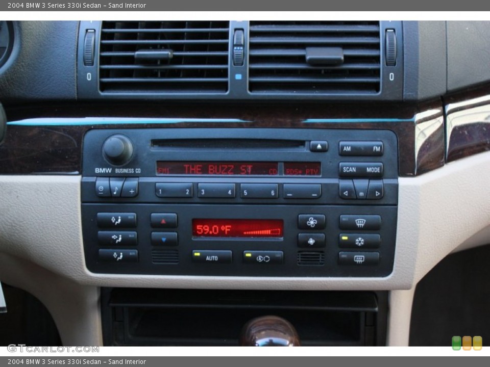Sand Interior Controls for the 2004 BMW 3 Series 330i Sedan #73373848