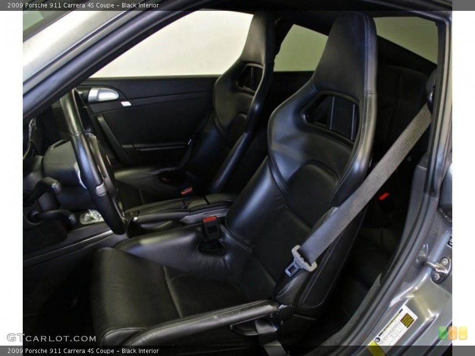 Black Interior Photo for the 2009 Porsche 911 Carrera 4S Coupe #73373962