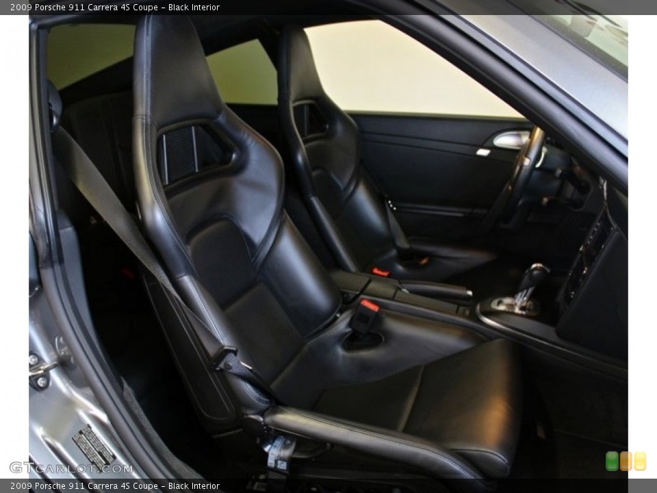 Black Interior Photo for the 2009 Porsche 911 Carrera 4S Coupe #73373981