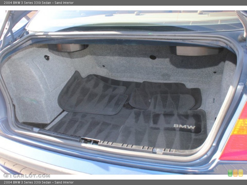 Sand Interior Trunk for the 2004 BMW 3 Series 330i Sedan #73373993