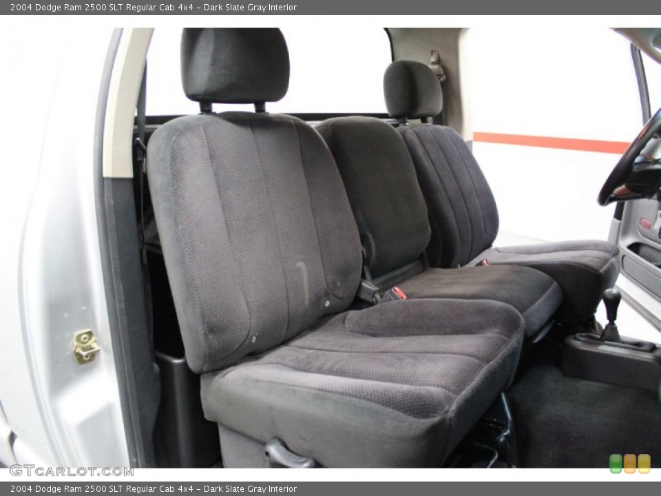 Dark Slate Gray Interior Front Seat for the 2004 Dodge Ram 2500 SLT Regular Cab 4x4 #73374074