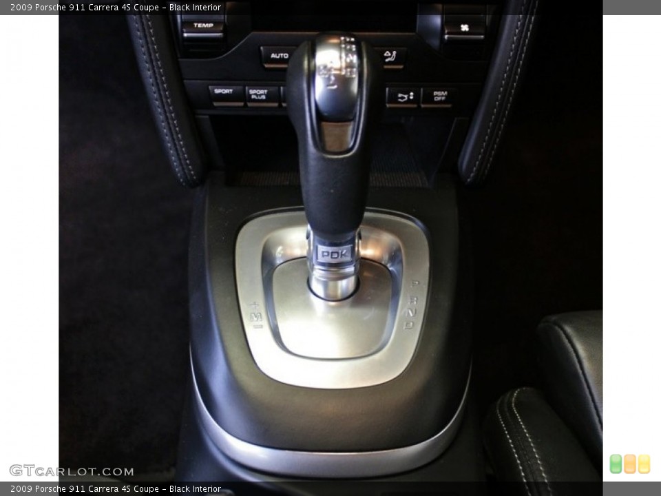 Black Interior Transmission for the 2009 Porsche 911 Carrera 4S Coupe #73374149