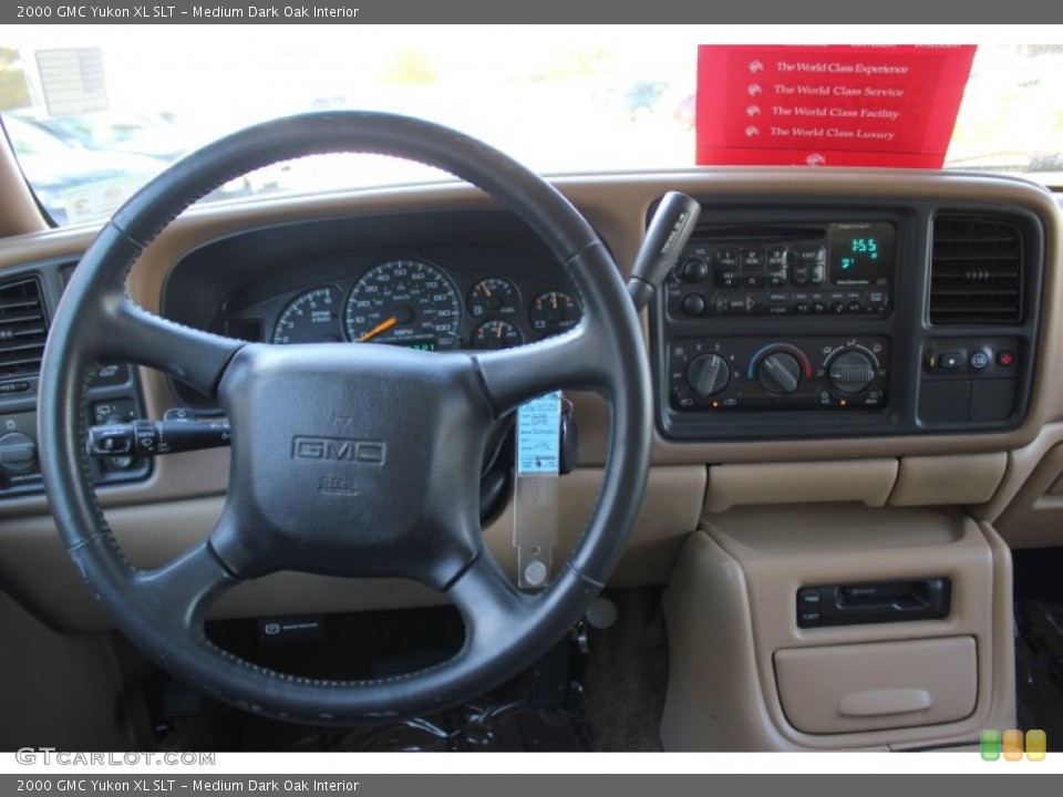 Medium Dark Oak Interior Dashboard for the 2000 GMC Yukon XL SLT #73375075