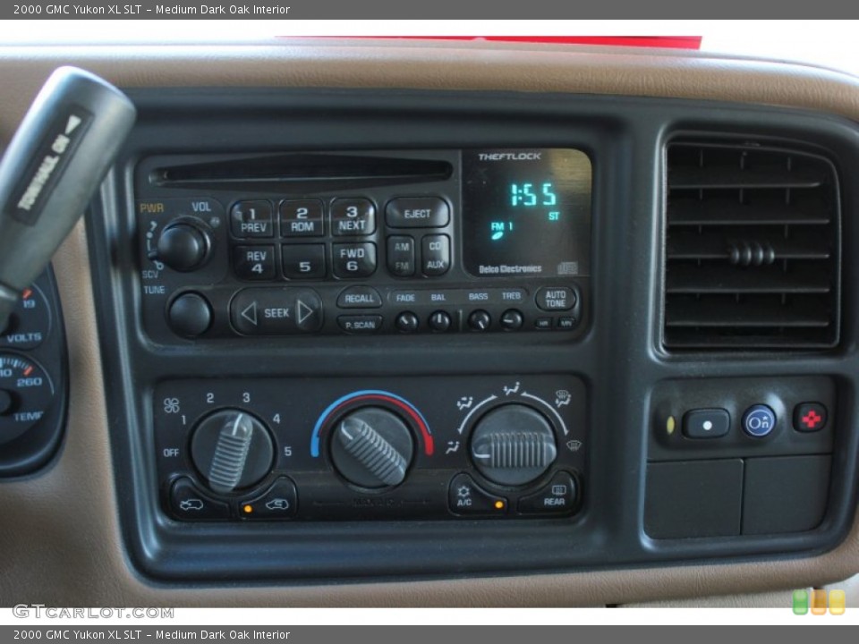 Medium Dark Oak Interior Controls for the 2000 GMC Yukon XL SLT #73375135