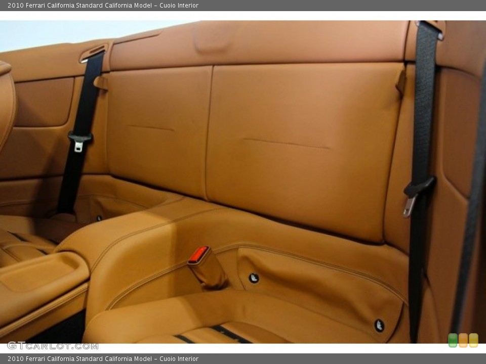 Cuoio Interior Rear Seat for the 2010 Ferrari California  #73375607