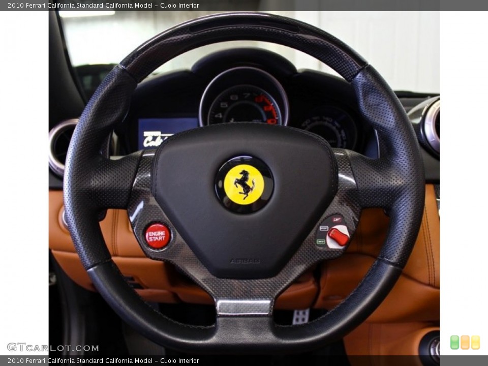 Cuoio Interior Steering Wheel for the 2010 Ferrari California  #73375674