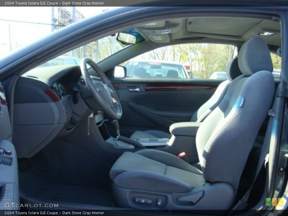 Dark Stone Gray Interior Photo for the 2004 Toyota Solara SLE Coupe #73375790