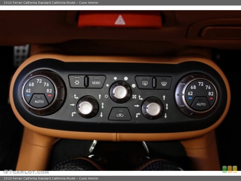 Cuoio Interior Controls for the 2010 Ferrari California  #73375799