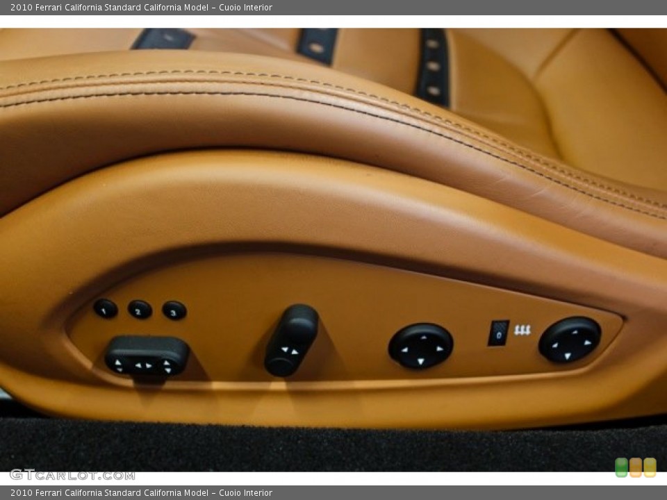 Cuoio Interior Controls for the 2010 Ferrari California  #73375867