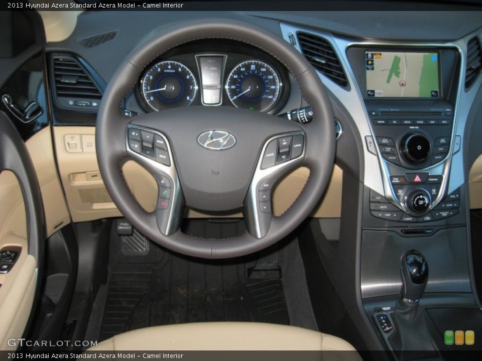 Camel Interior Steering Wheel for the 2013 Hyundai Azera  #73376003