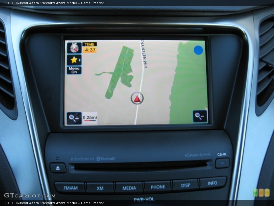 Camel Interior Navigation for the 2013 Hyundai Azera  #73376060